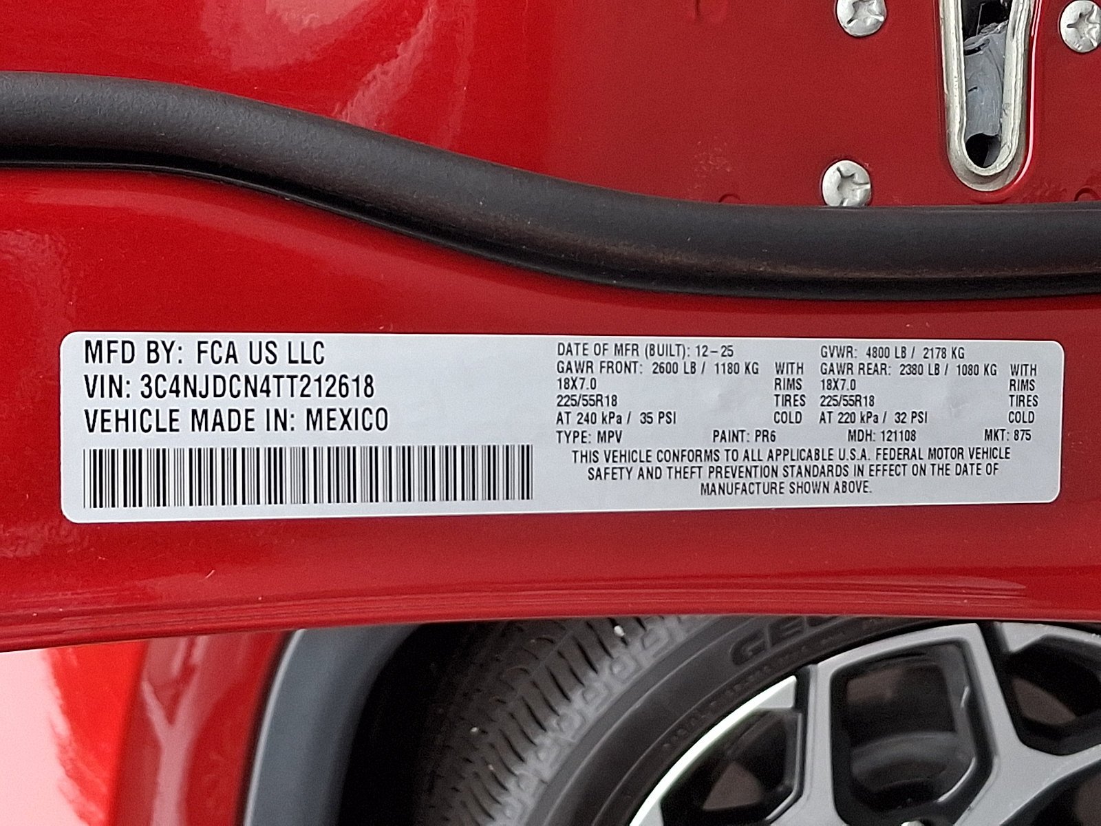 Certified Used 2026 Red Hot Pearlcoat Jeep Limited image 27