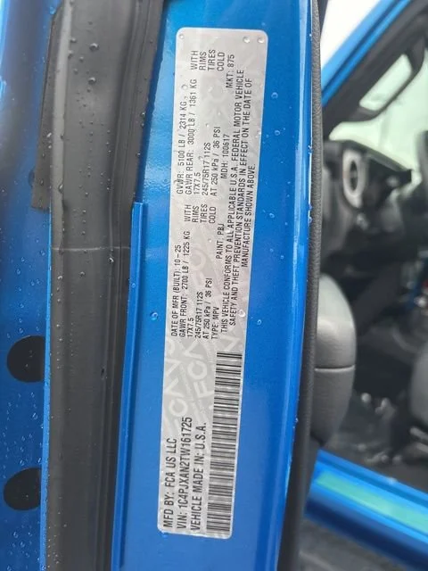 New 2026 Hydro Blue Pearlcoat Jeep Sport image 15
