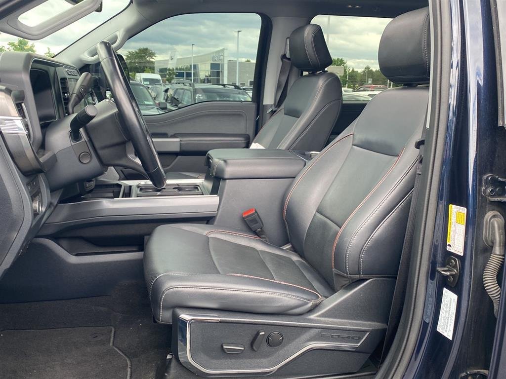 Used 2023 Antimatter Blue Metallic Ford LARIAT image 2