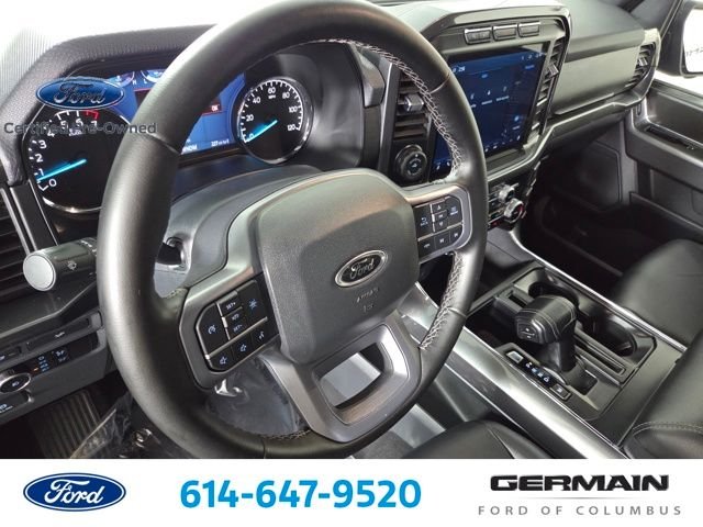 Certified Used 2023 Carbonized Gray Metallic Ford XLT image 16