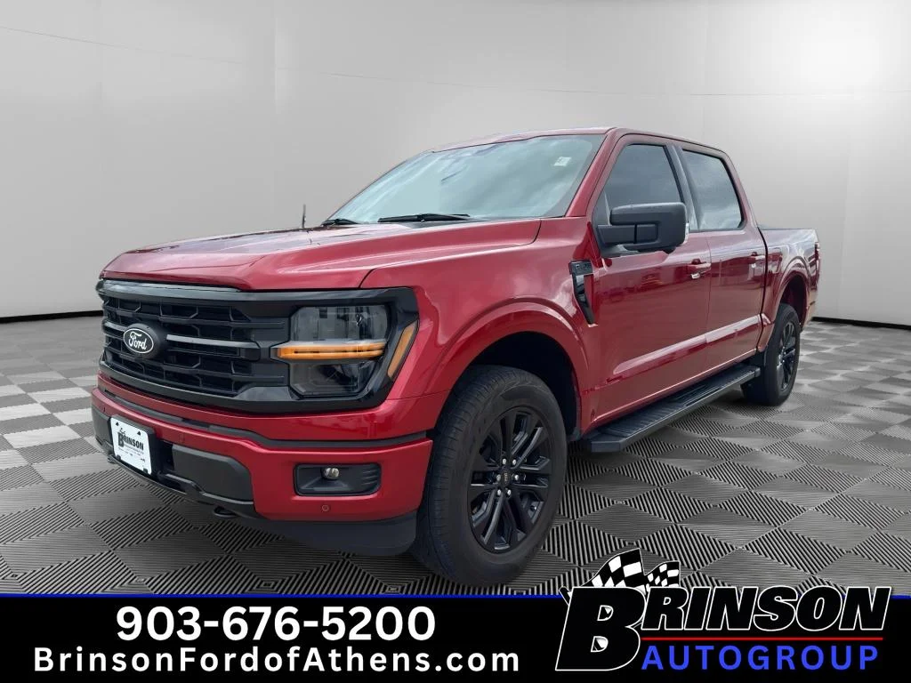 Used 2025 RAPID RED MET TINTED CC Ford XLT image 1