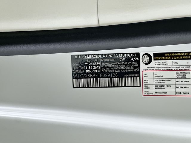 New 2026 MANUFAKTUR moonlight white magno (White Ambiance) Mercedes-Benz Maybach SL 680 image 29