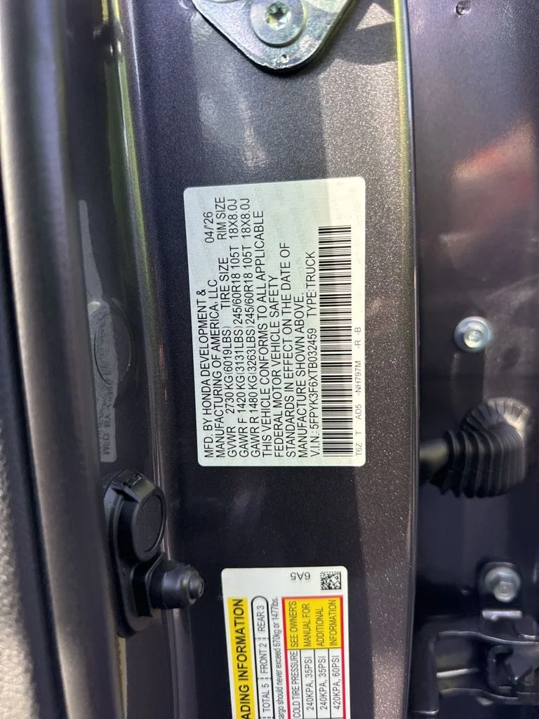New 2026 Modern Steel Metallic Honda TrailSport image 23