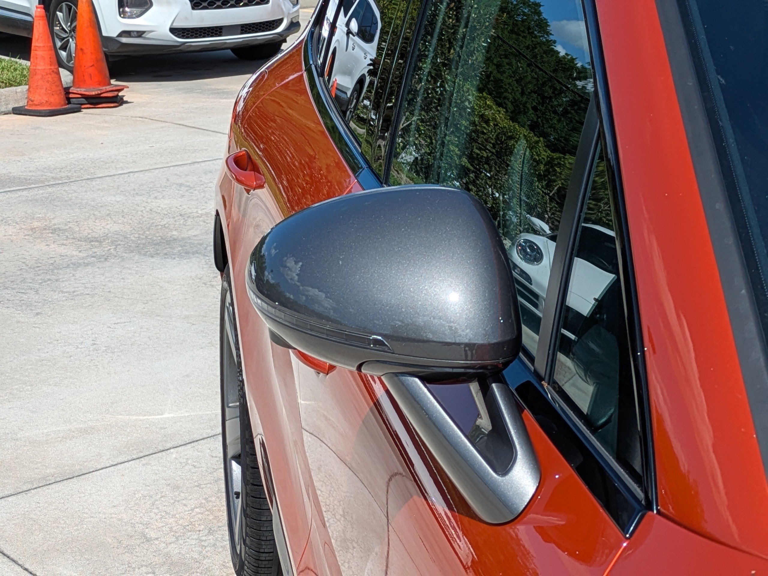 Used 2024 ORANGE Porsche 4DR AWD image 8