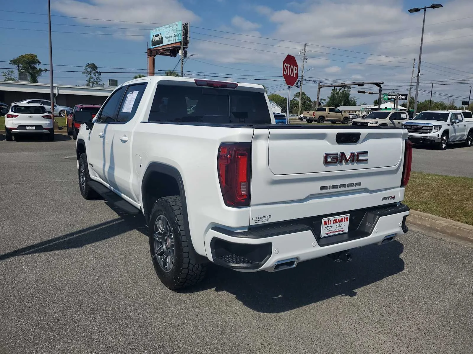 Used 2024 Summit White GMC AT4 image 3