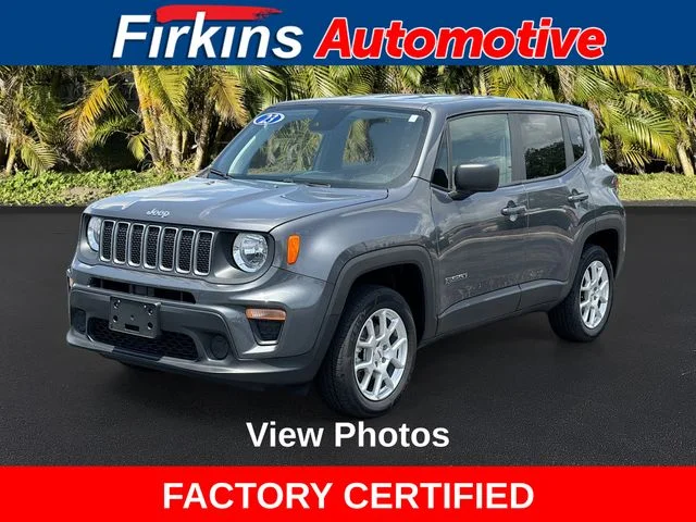 Used 2023 Gray Jeep Latitude image 1