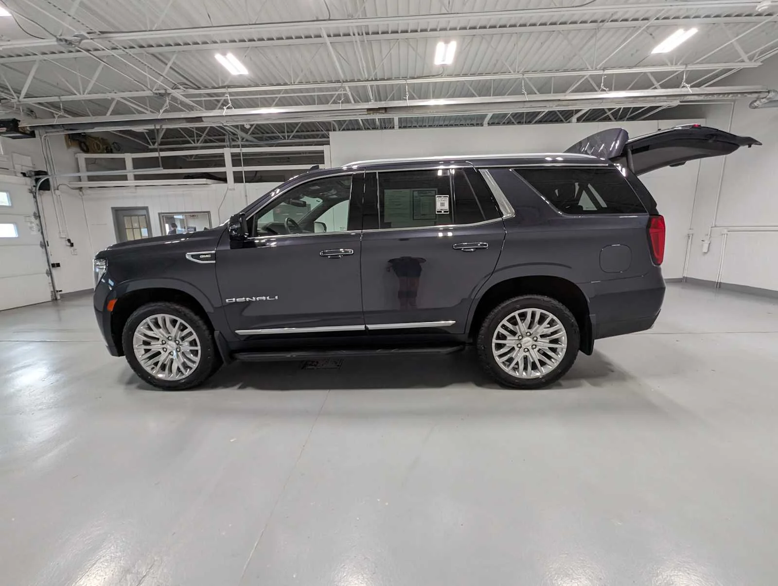Used 2023 Titanium Rush Metallic GMC Denali image 12