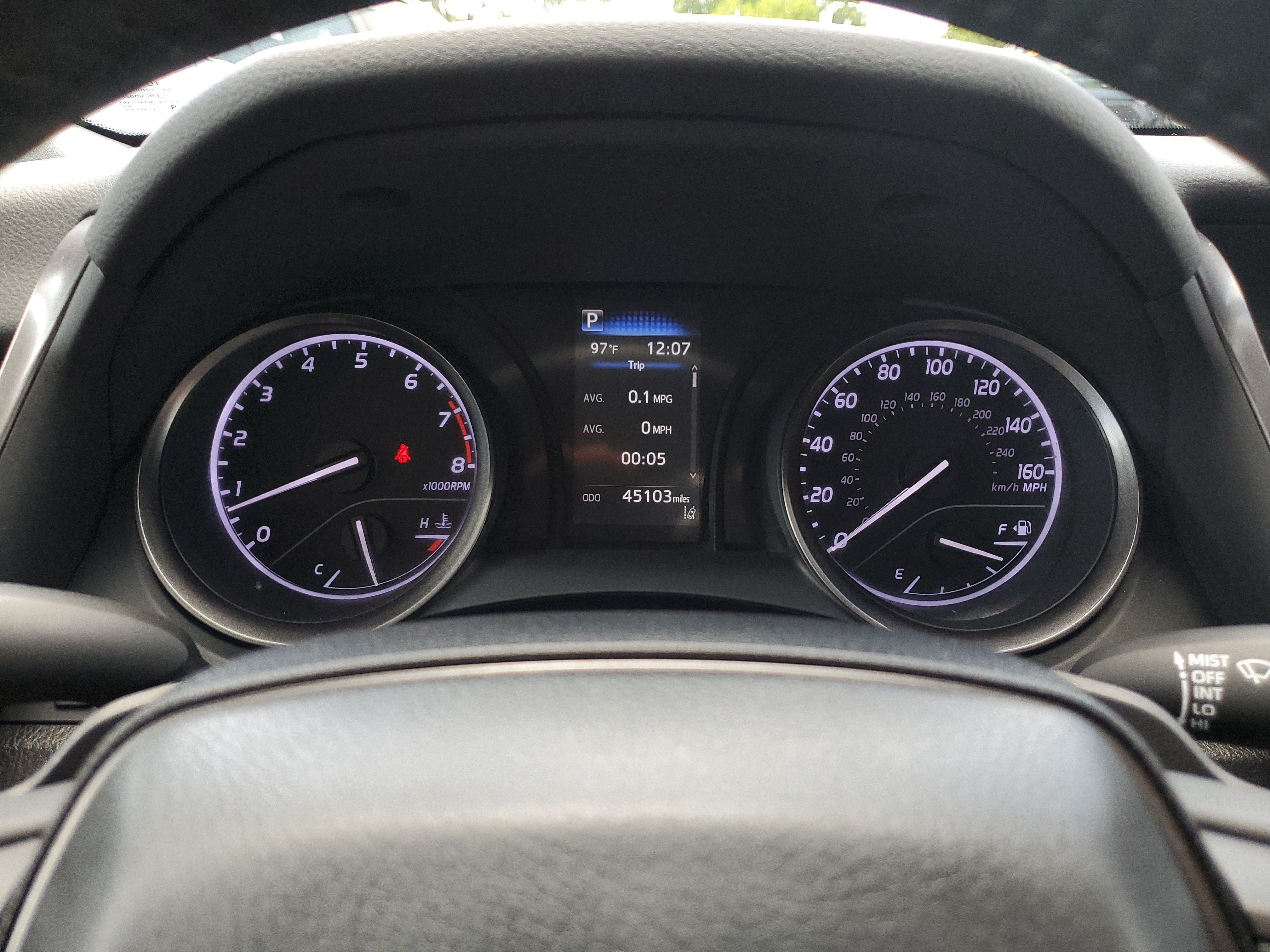 Used 2022 Midnight Black Metallic Toyota SE image 23