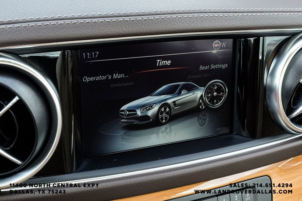 Used 2018 White Mercedes-Benz SL 550 image 36