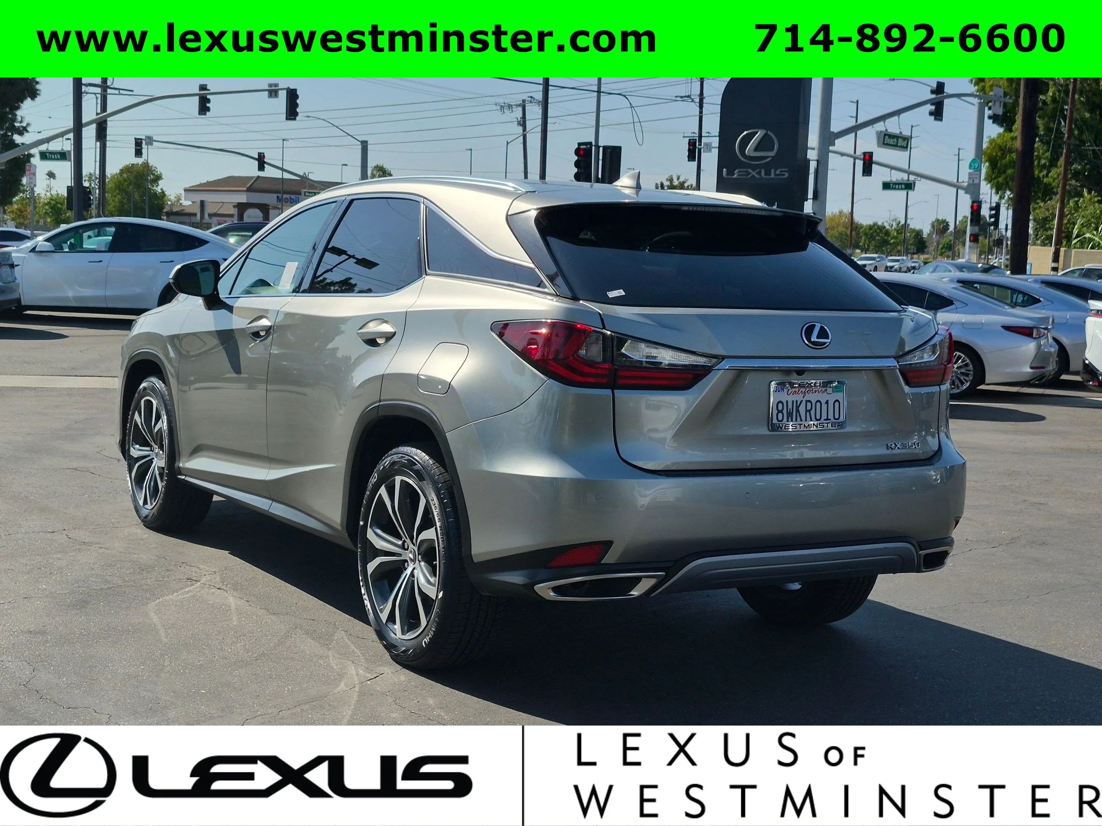 Used 2021 Silver Lexus RX 350 image 11
