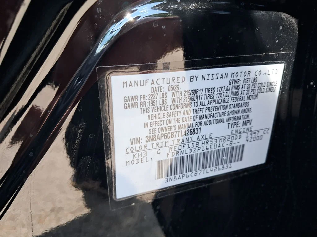 New 2026 Black Nissan SV image 31