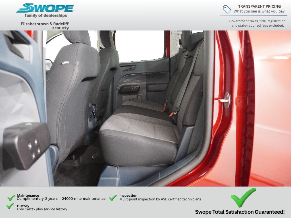 Used 2025 Ruby Red Metallic Tinted Clearcoat Ford XLT image 11