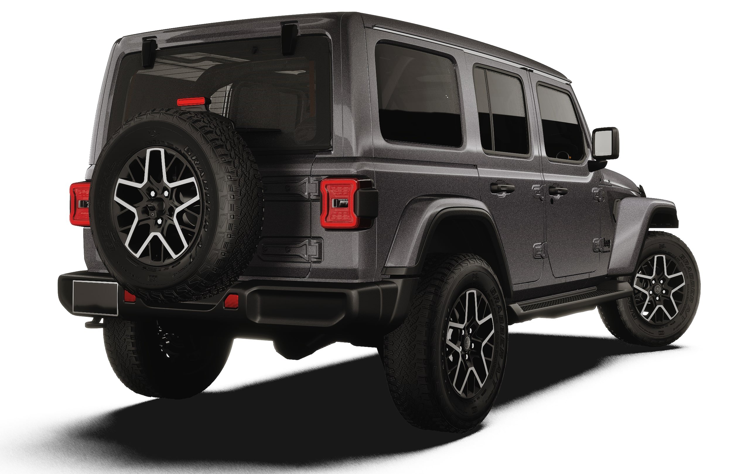 New 2027 Granite Crystal Metallic Clear-Coat Paint Jeep Sahara image 14