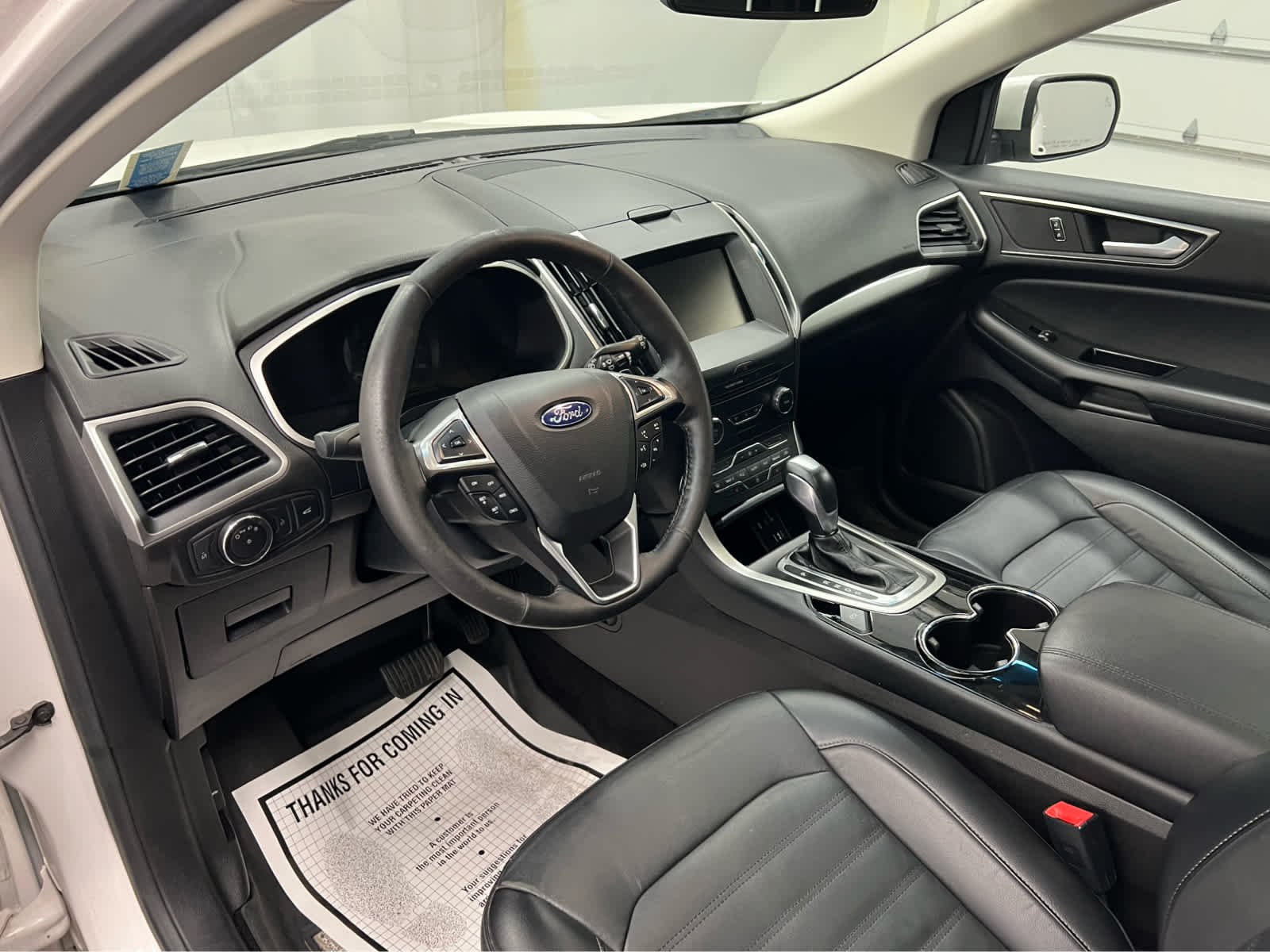 Used 2015 White Platinum Metallic Tri-Coat Ford SEL image 19