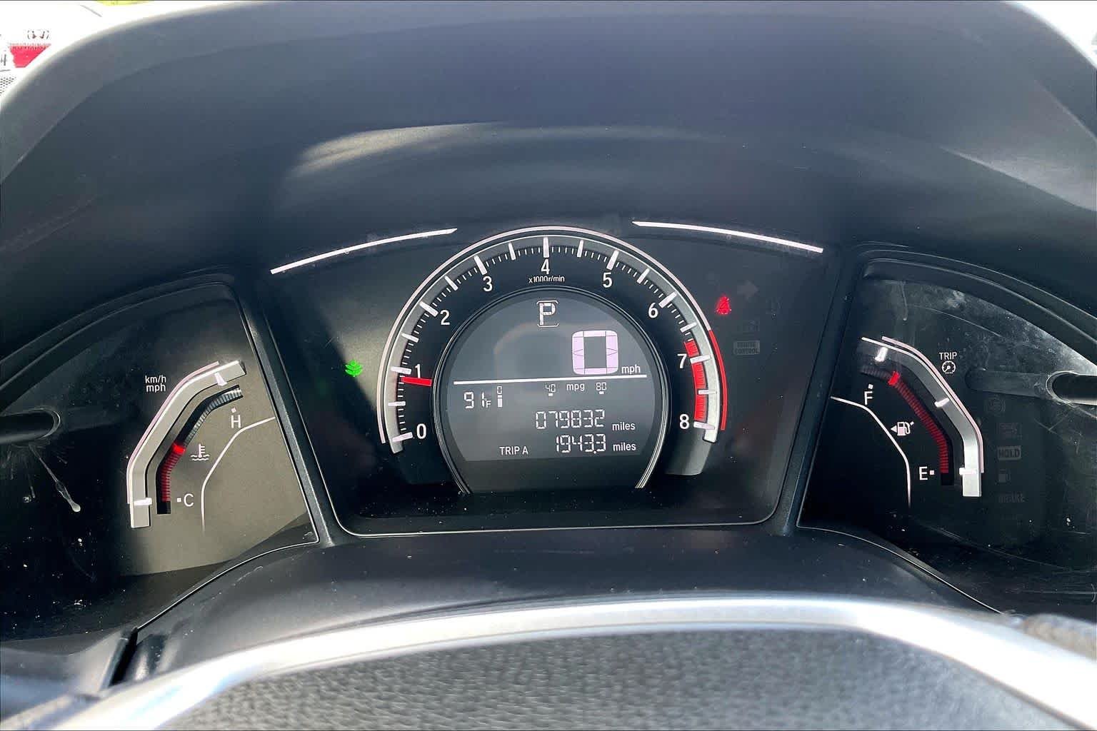 Used 2018 Crystal Black Pearl Honda LX image 25