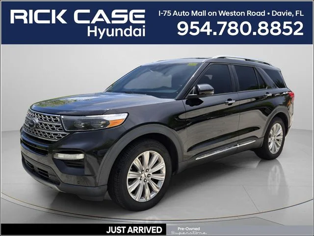 Used 2021 Black Ford Limited image 1