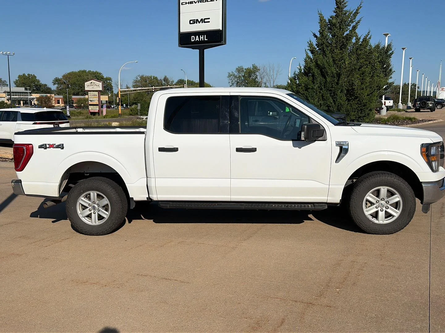 Used 2023 Ford F-150 XLT with VIN 1FTFW1E52PKD53745 for sale in Winona, Minnesota