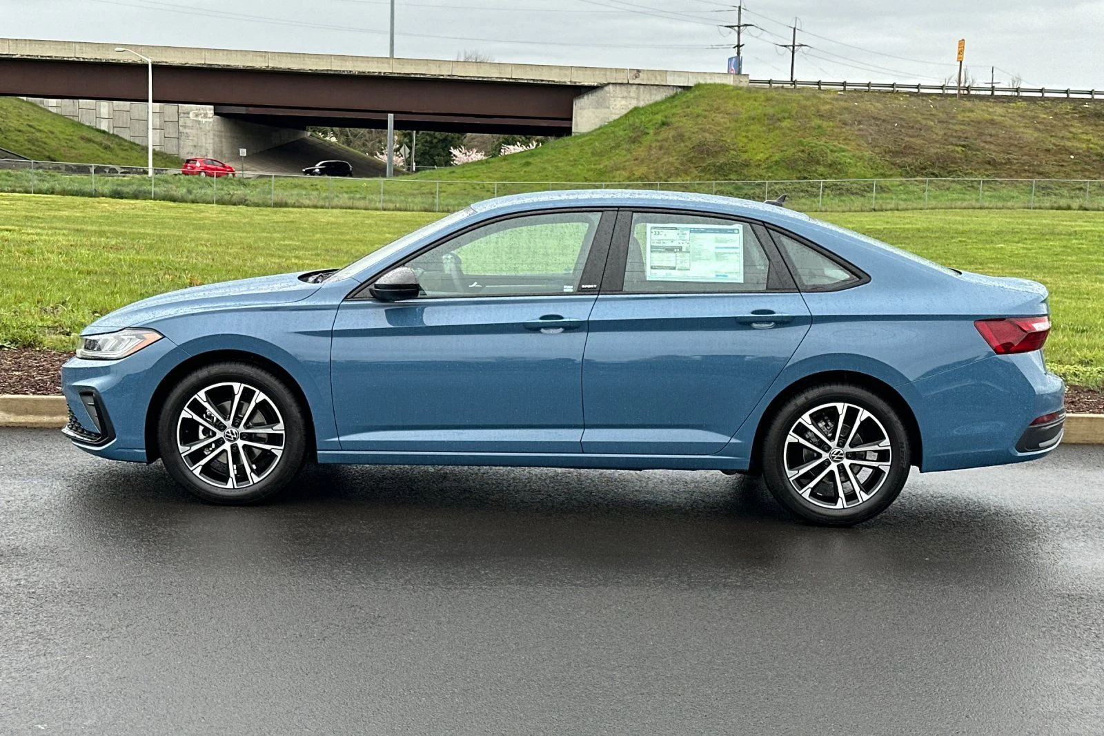 New 2026 Blue Volkswagen 1.5T Sport image 6