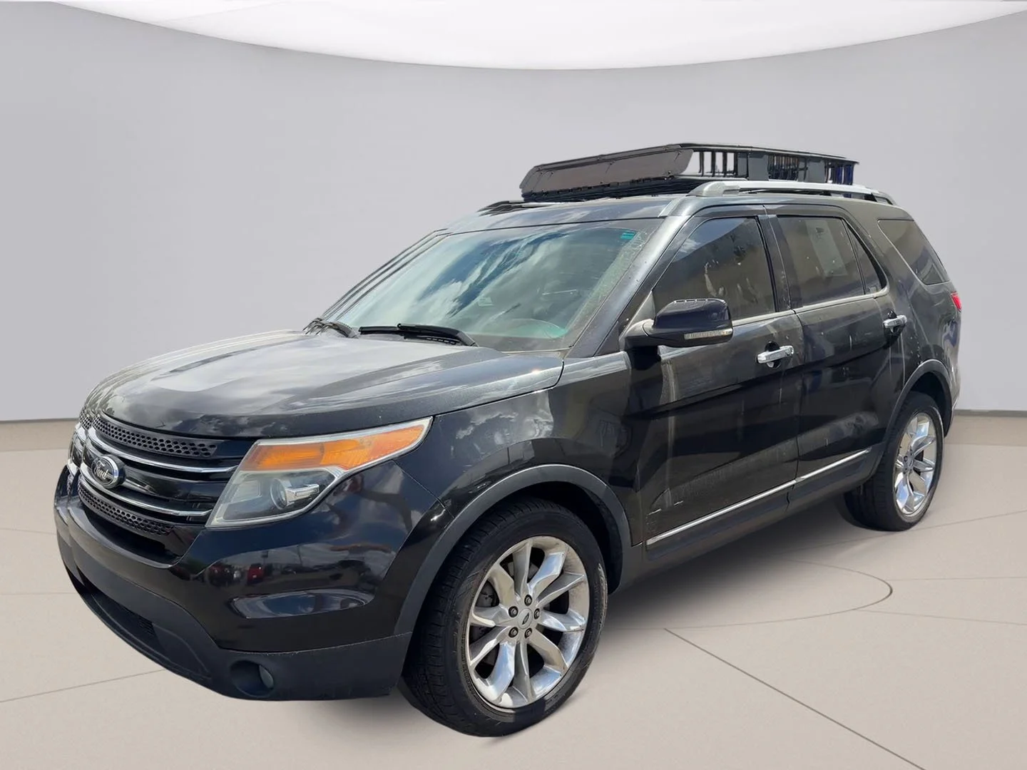 Used 2014 Black Ford LIMITED image 1