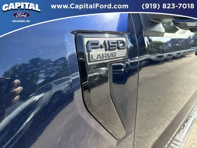 Used 2024 Blue Ford Lariat image 14