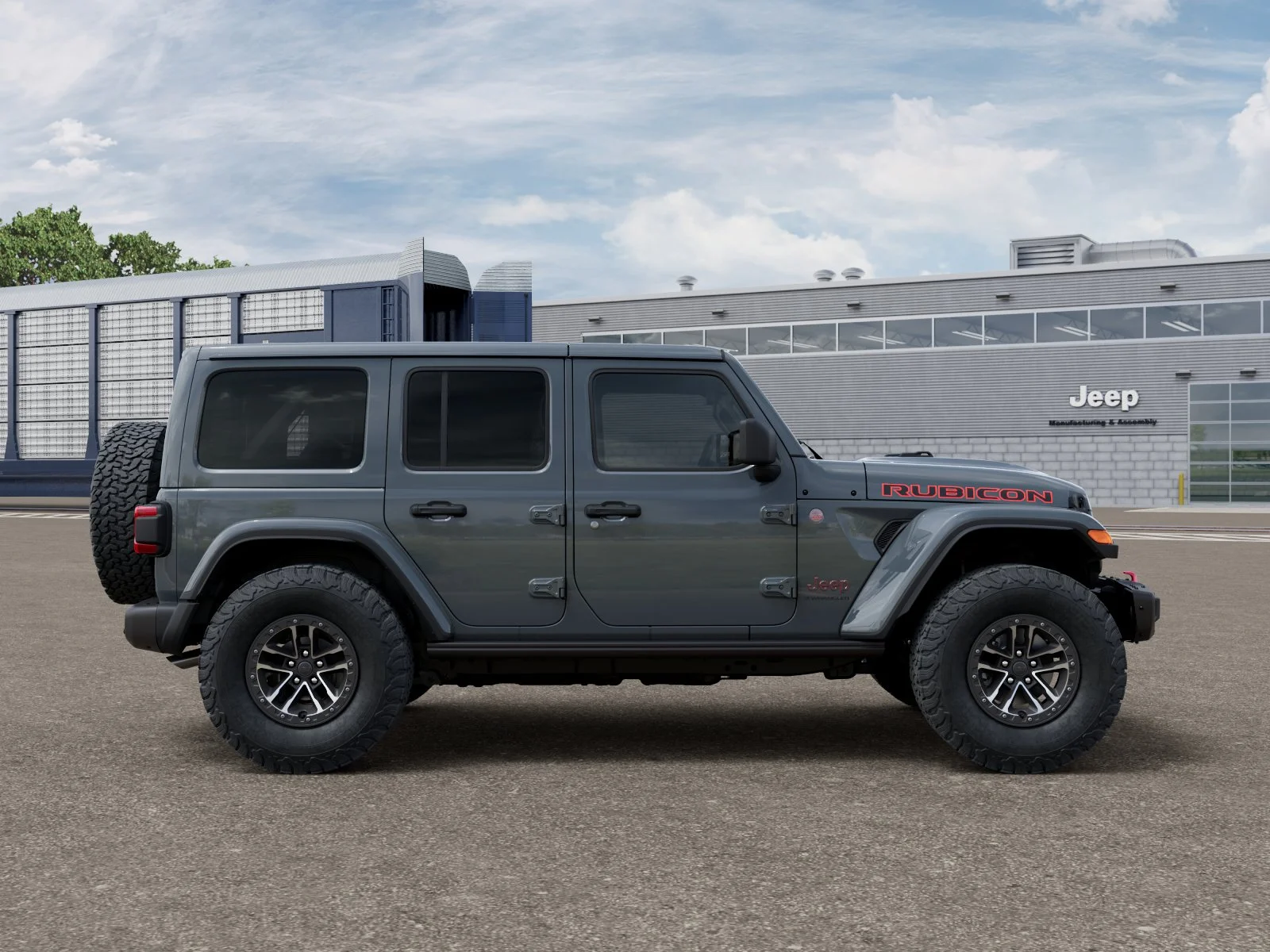New 2026 Anvil Clear-Coat Exterior Paint Jeep Rubicon X image 12