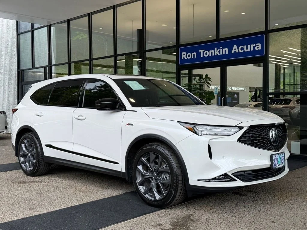 Certified Used 2023 Platinum White Pearl Acura SH-AWD with A-Spec Package image 35