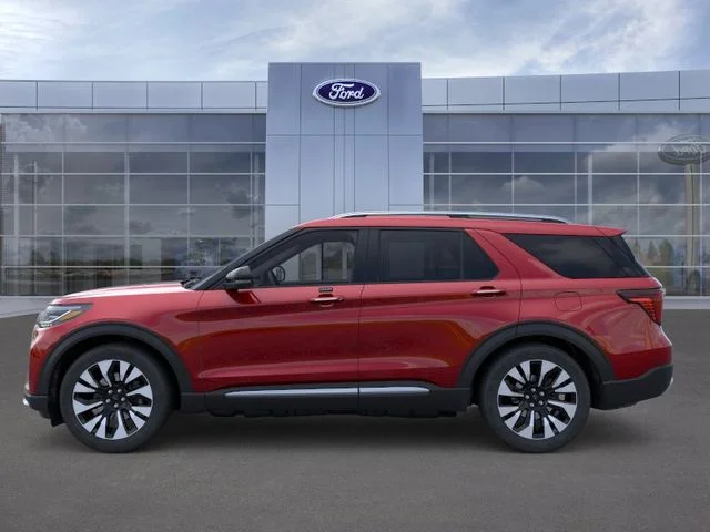 New 2026 Red Metallic Ford Platinum image 3
