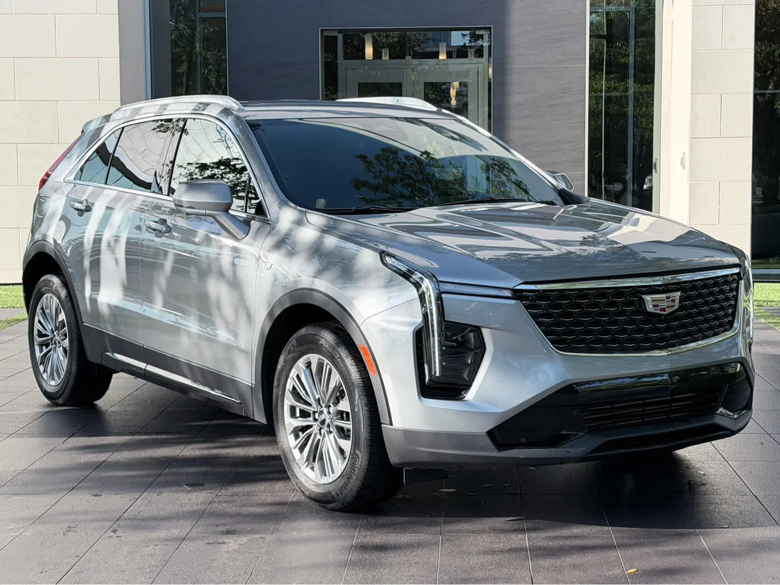Used 2024 Argent Silver Metallic Cadillac Premium Luxury image 3