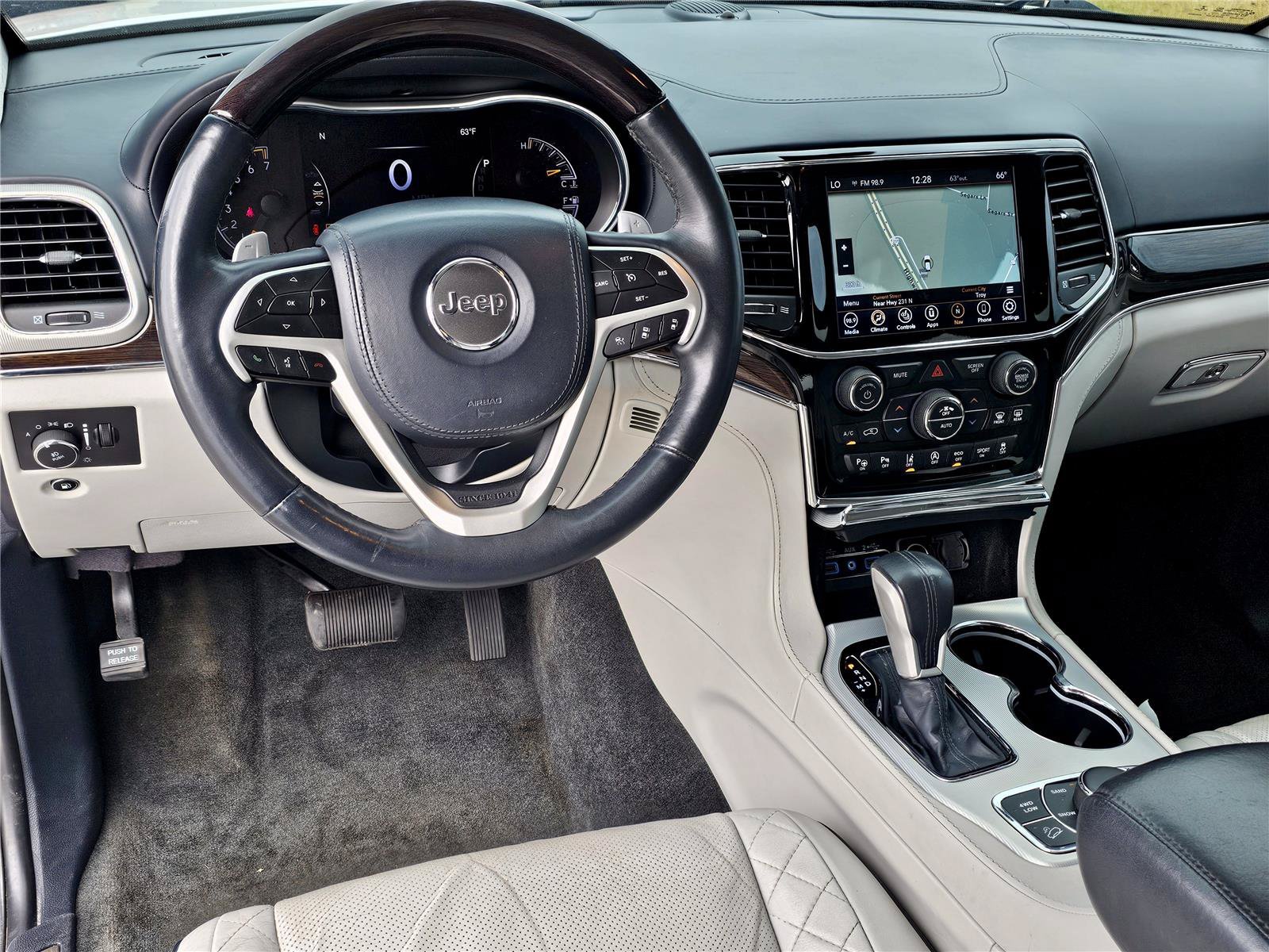 Used 2020 Bright White Clearcoat Jeep Summit image 36