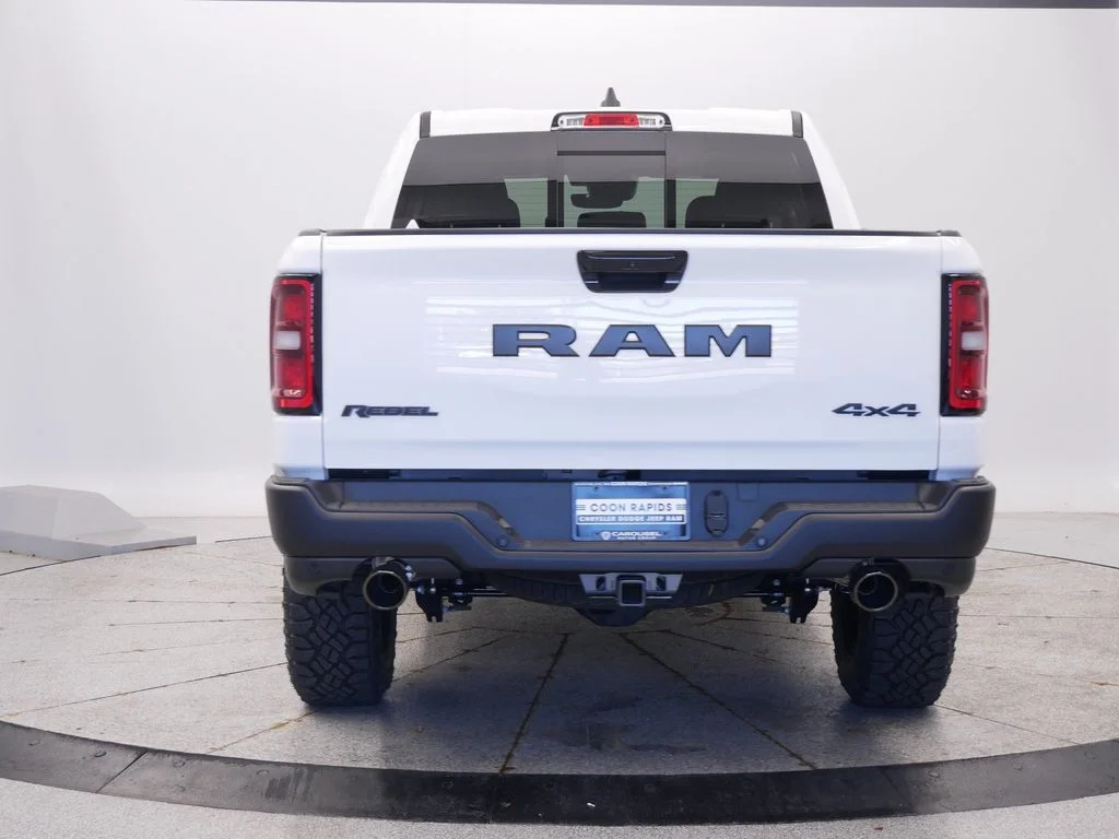 New 2026 Bright White Clear-Coat Exterior Paint Ram Rebel image 4