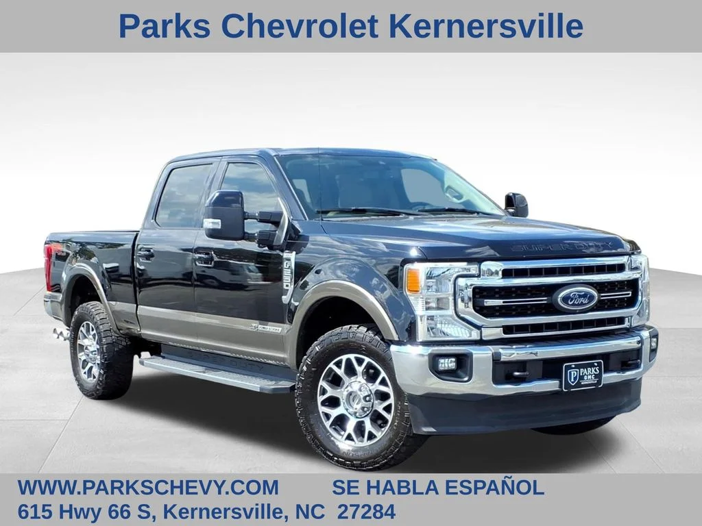 Used 2020 Black Ford Lariat image 1