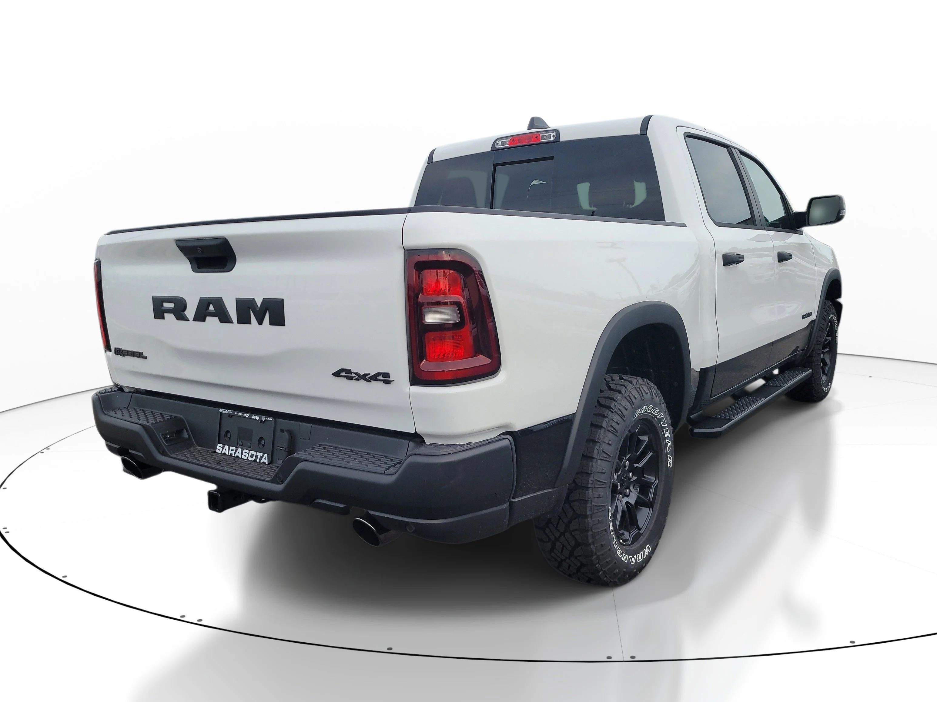 New 2026 Bright White Clearcoat Ram Rebel image 6