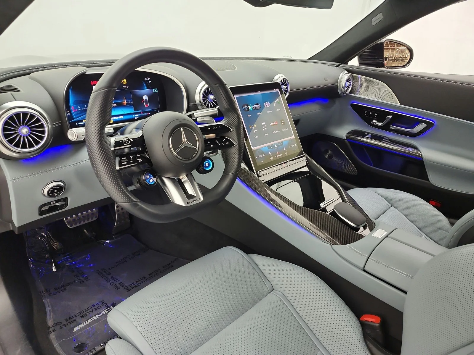 Used 2022 Selenite Grey Metallic Mercedes-Benz AMG® SL 55 Roadster image 12