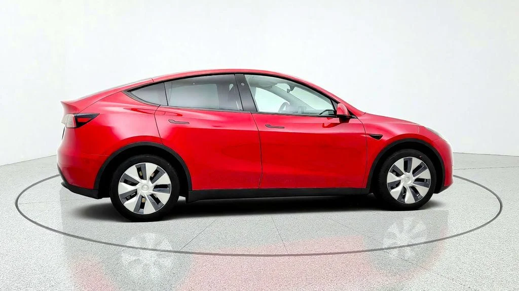 Used 2023 Red Multi-Coat Tesla AWD *Ltd Avail* image 4