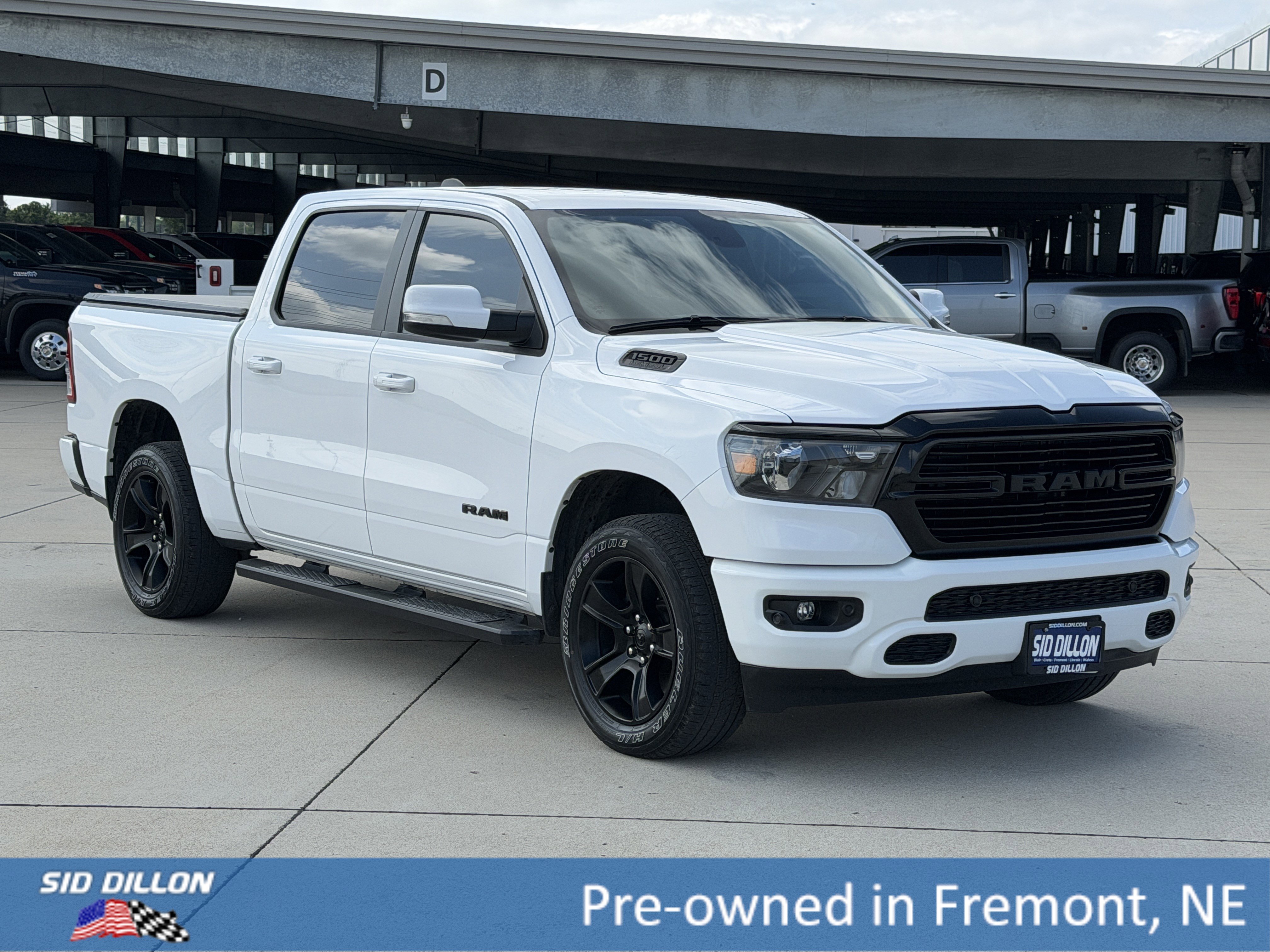 Used 2020 Bright White Clearcoat Ram Big Horn image 2