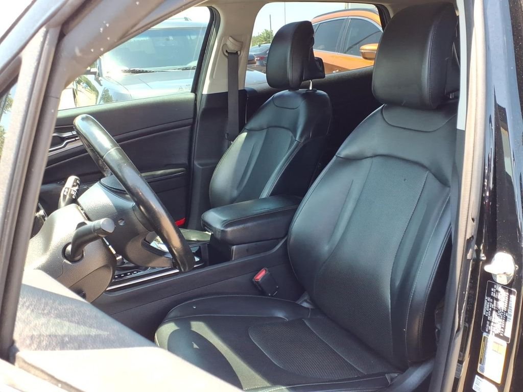 Used 2023 Ebony Black Kia EX image 2