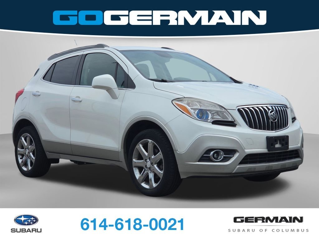 Used 2013 White Buick Leather image 4