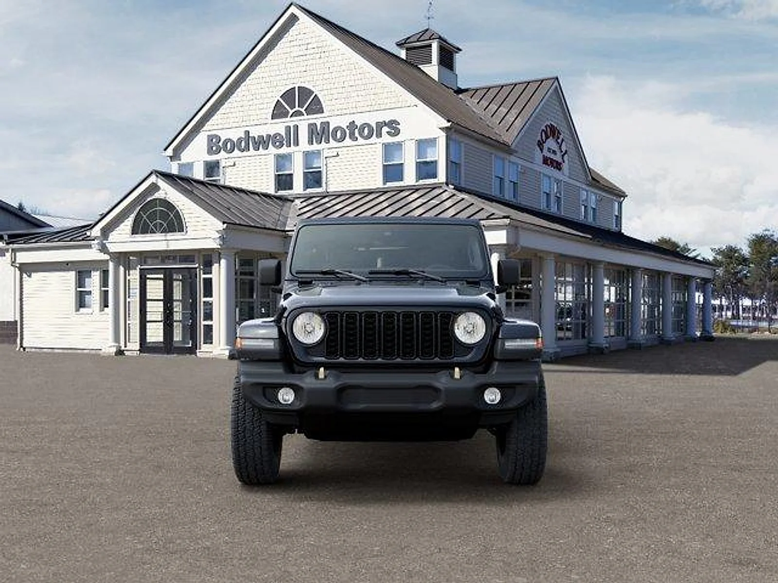 New 2026 Black Clear-Coat Exterior Paint Jeep 4-Door 85th Anniversary Edition image 6