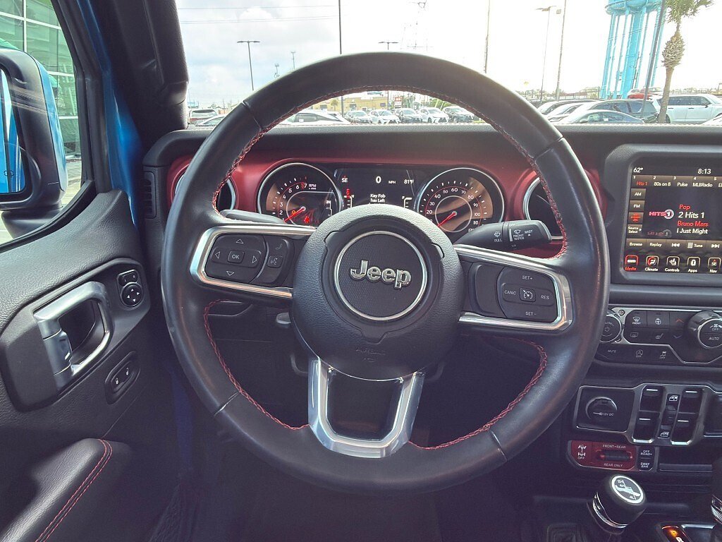 Used 2022 Hydro Blue Pearl Coat Jeep Rubicon image 15