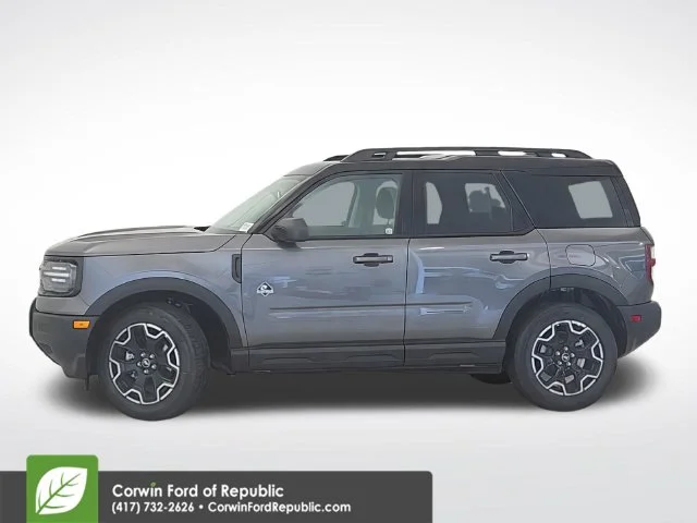 New 2026 Carbonized Gray Metallic Ford Outer Banks® image 2