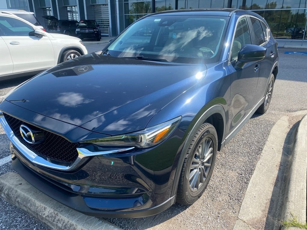Used 2017 Deep Crystal Blue Mica Mazda Touring image 3