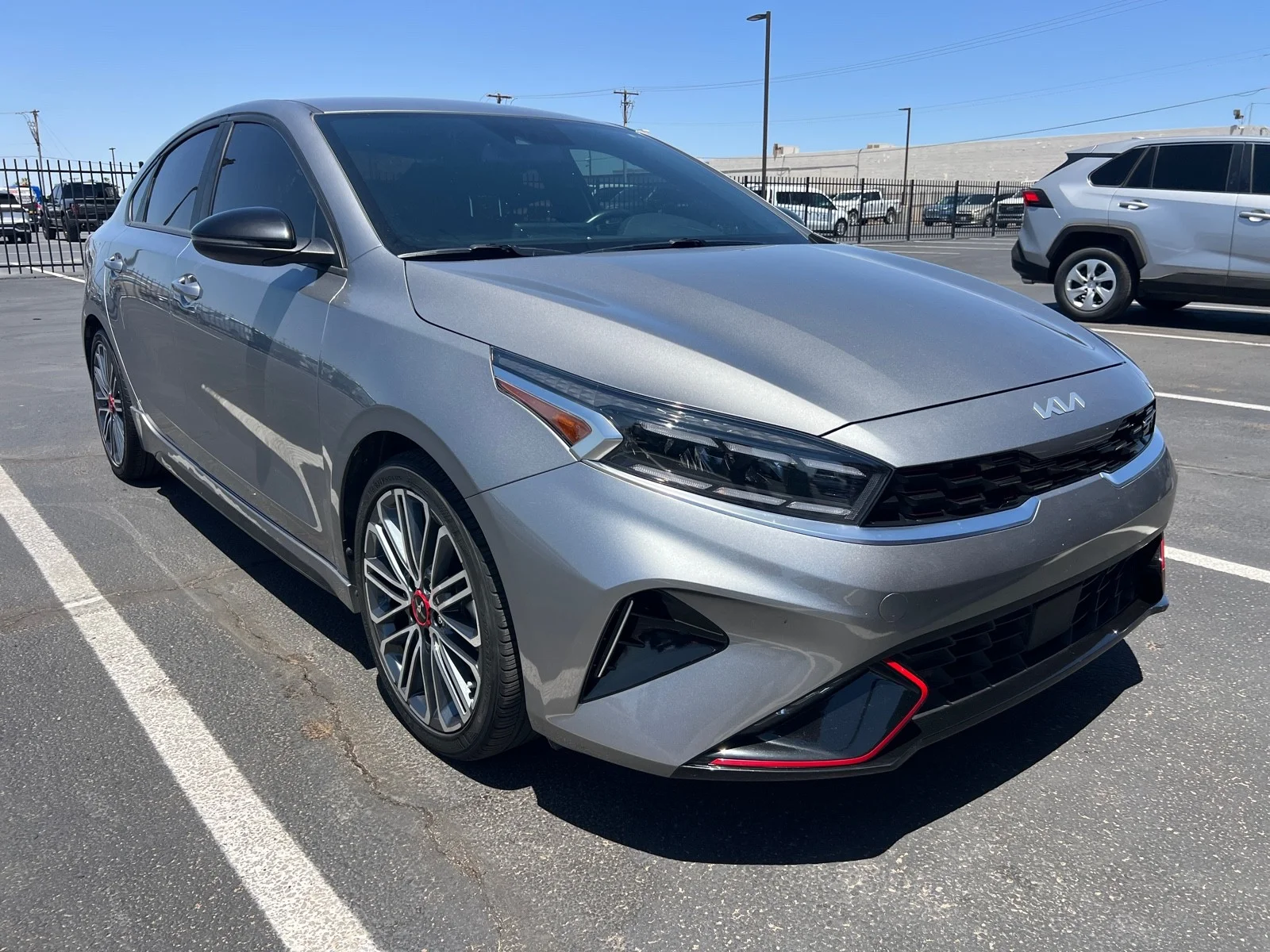 Used 2024 Steel Gray Kia GT image 2