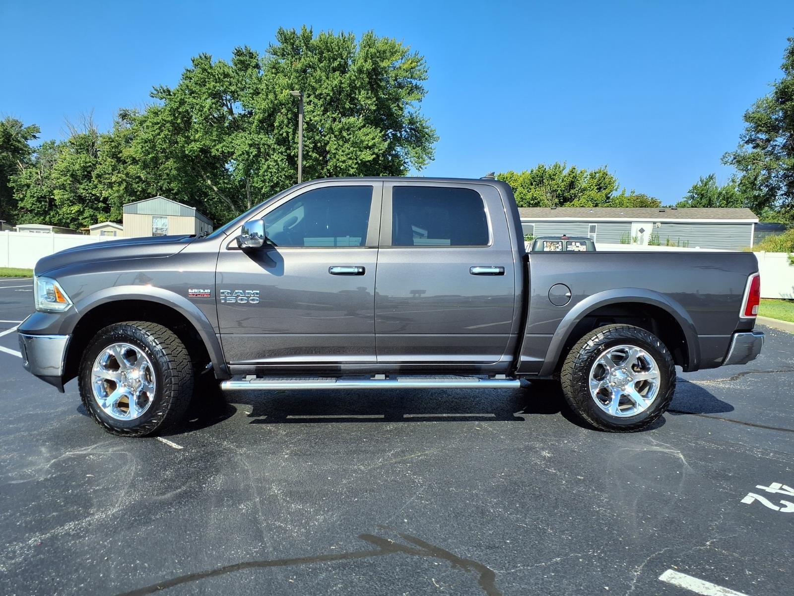 Used 2017 Gray Ram Laramie Crew Cab 4x4 5