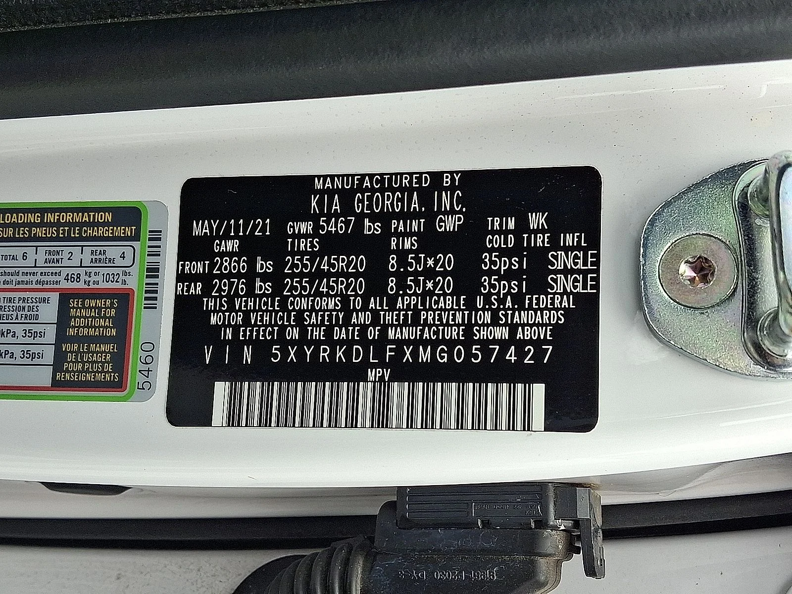 Certified Used 2021 White Kia SX image 27