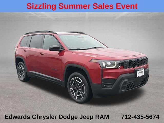 New 2026 Red Hot Pearlcoat Jeep Limited image 1