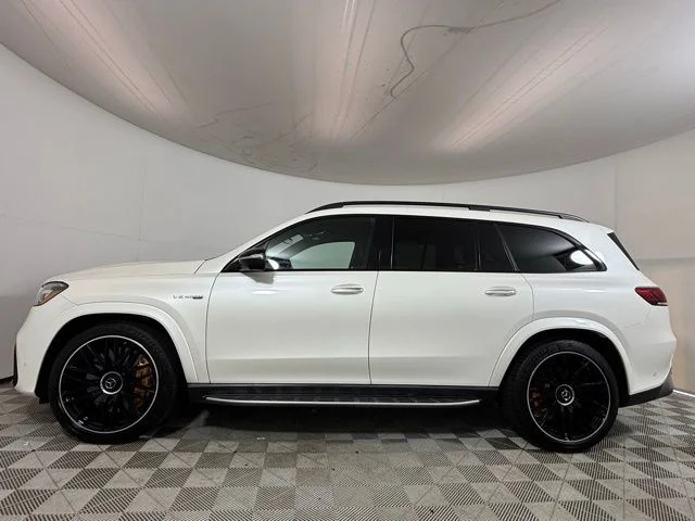Used 2021 White Mercedes-Benz GLS 63 AMG® image 4