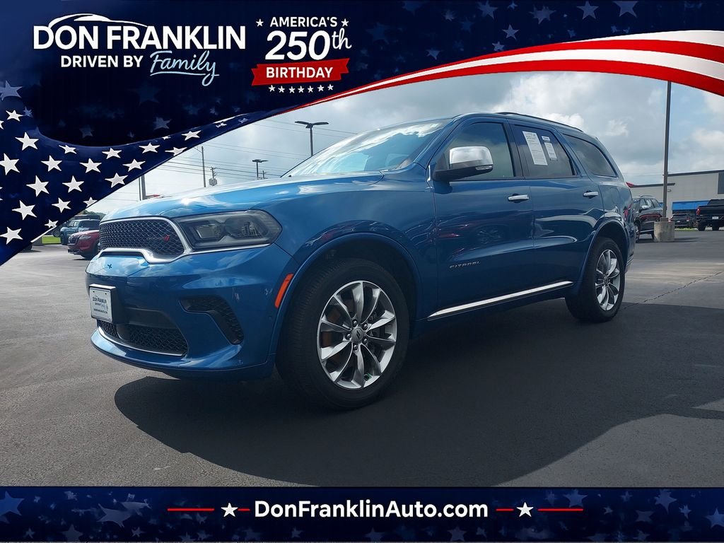 Used 2024 Blue Dodge Citadel image 1