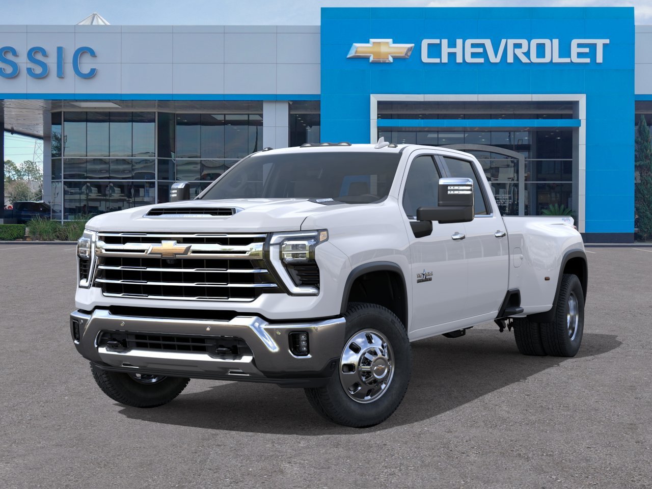 2026 Chevrolet Silverado 3500 HD LTZ DRW White at Classic Elite Chevrolet Hwy 6