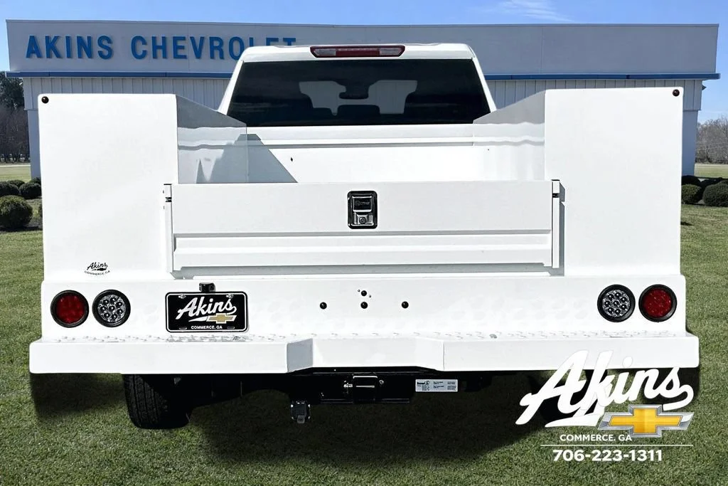 New 2026 Summit White Chevrolet Work Truck image 4