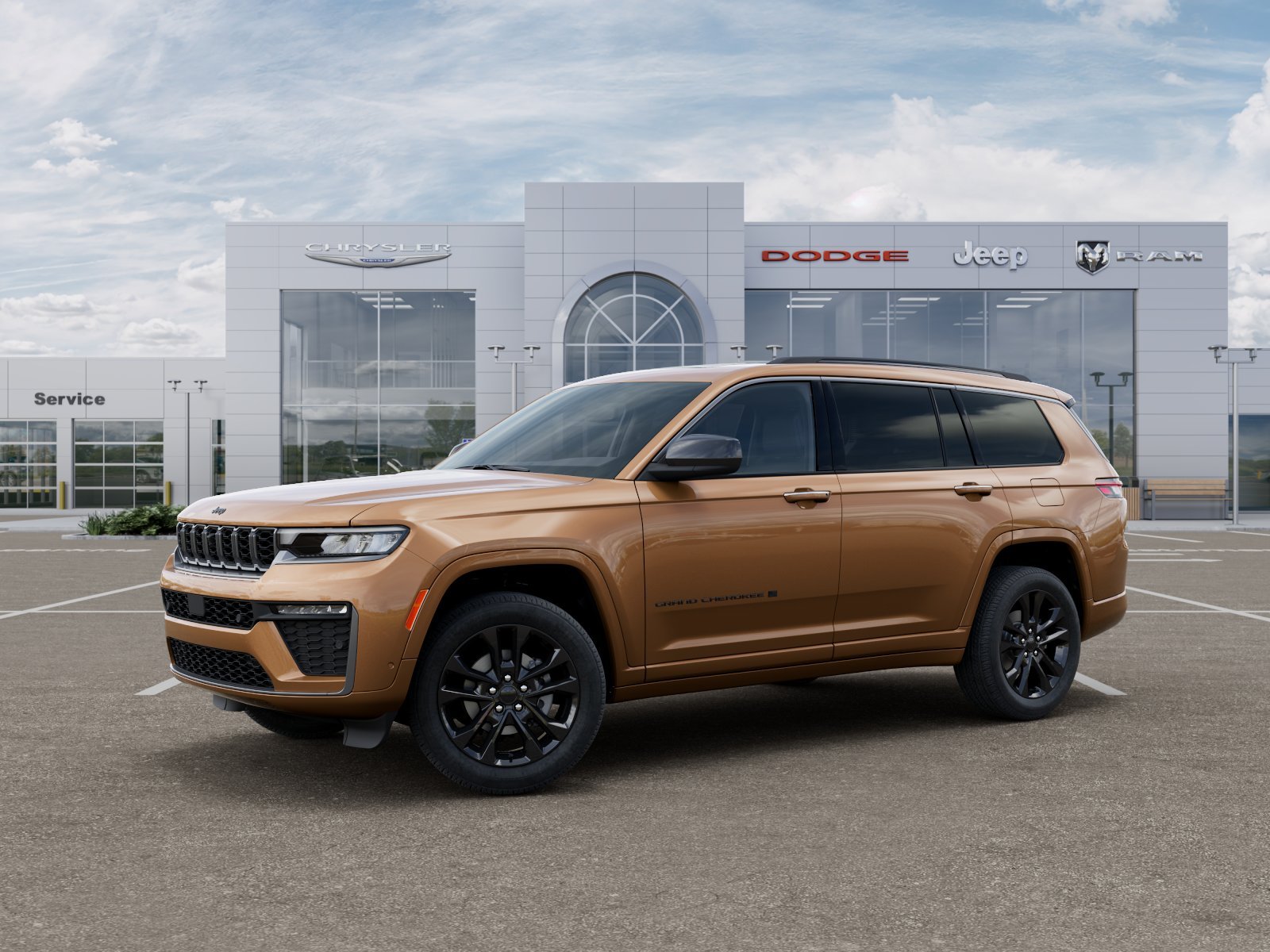 New 2026 Copper Shino Metallic Clear-Coat Exterior Paint Jeep Limited Reserve image 7